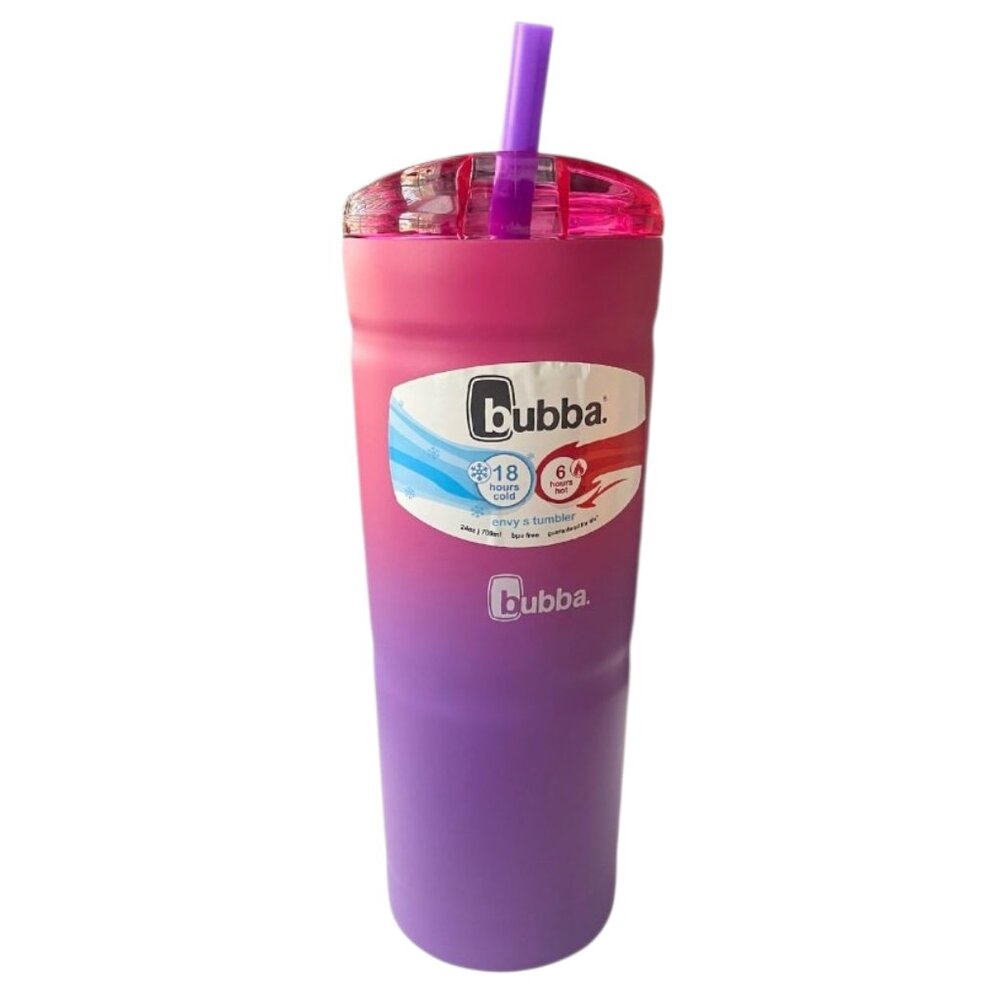 bubba Envy S Insulated Stainless-Steel Tumbler w/Lid & Straw